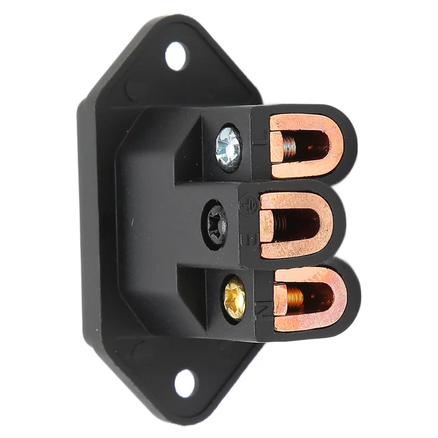 Pure Plug Socket MONOSAUDIO IB70(C) PURE Copper IEC Female Power Socket Panel Mount Plug ...