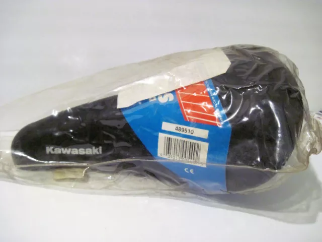 VHTF Vintage 1996 Nos KAWASAKI Bmx Saddle 20" Black Dirt Bike Seat