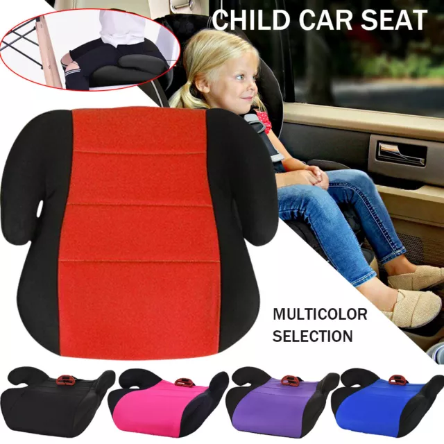 4- 12 years Car Booster Seat Chair Cushion Pad For Toddler Children Kids Sturdy