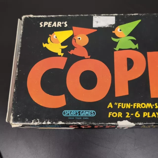 Coppit Vintage Retro Board Game Spear's Games 1964 Complete 2