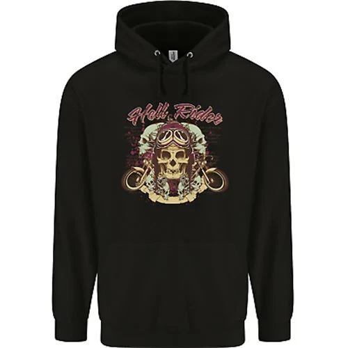 Felpa con cappuccio Hell Riders Moto Moto Biker Bambini Bambini