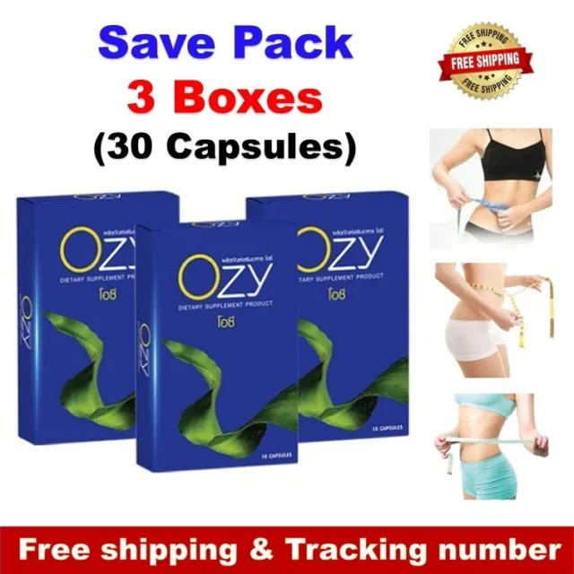 3x Ozy by Ning Panita Burn Fat Detox Slim Weight Control Dietary Supplement