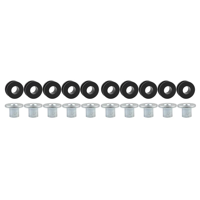 10 �� Motorcycle Fairing Rubber Grommets Bolt Pressure Relief Cushion Shockproof