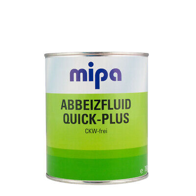Mipa líquido de abrasión Quick-Plus 750 ml, eliminador de pintura, deslacador