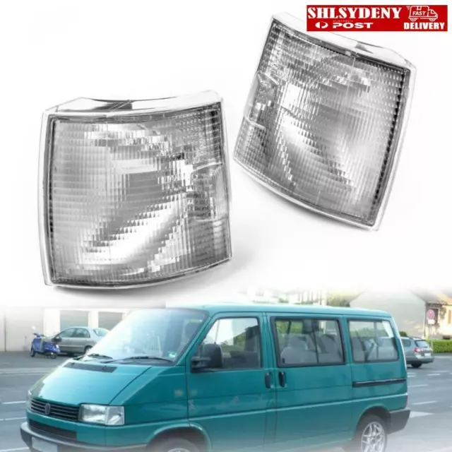 Front Corner Lights Turn Signal Indicator Lamps For VW Transporter T4 BJ 90-2004