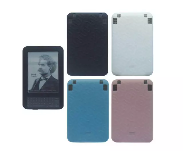 for Amazon Kindle Keyboard 3rd Generation Soft Rubber Silicone Skin Case Cover