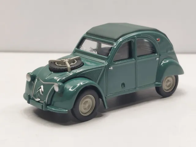 Norev 3 Inch. Citroen 2 hp 4x4 agave green.  1/58 New in Box