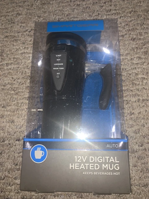 Smartgear 12V Digital Heated Mug New
