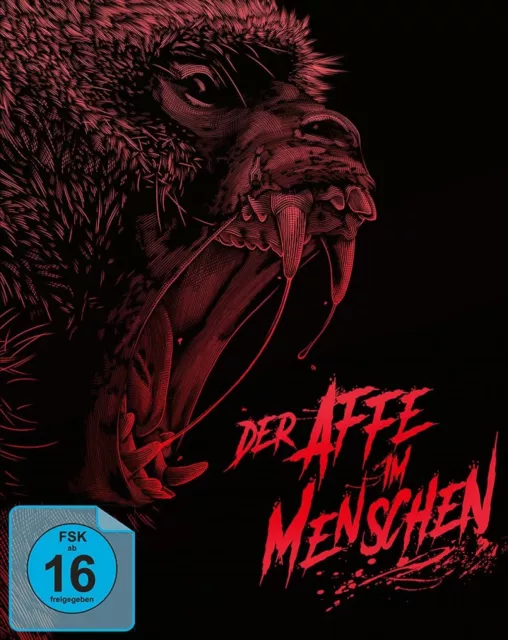 Der Affe im Menschen - Mediabook # 2-BLU-RAY+DVD-NEU