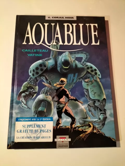 Eo 1993 Aquablue T 4 Corail Noir Par Vatine Delcourt (N345)