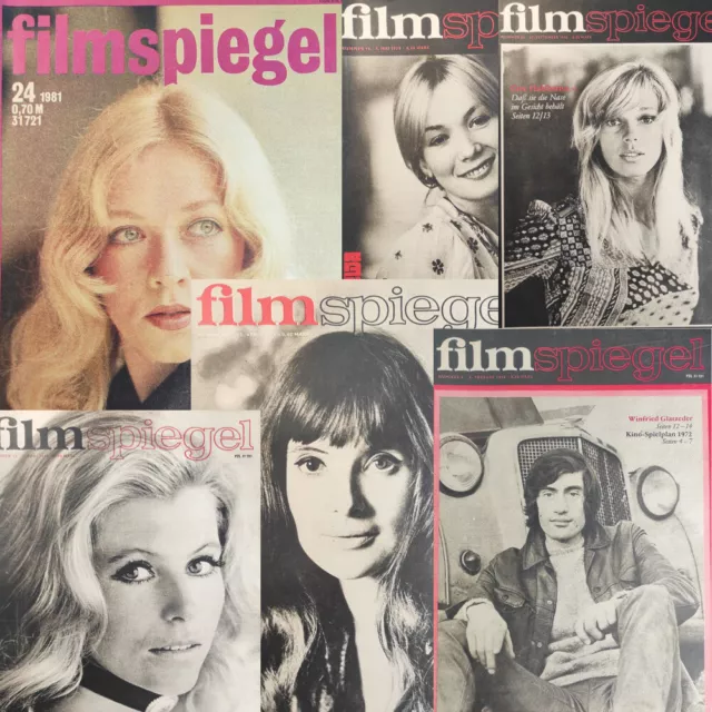 DDR Zeitschrift Filmspiegel 70 und 80er Jahre Kino Magazin