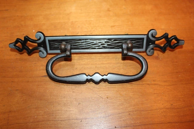 Vintage Amerock Madiera 1971 T-170 Pewter Silver NOS Bail Pull Handle Z-16