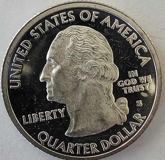 2009 S 90% Silver & US Territories Quarter PROOF Guam