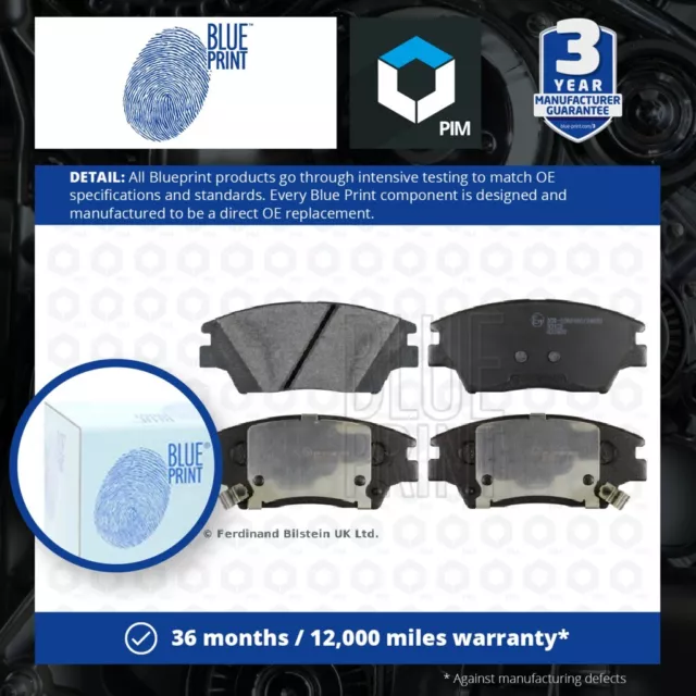 Brake Pads Set Front ADG042168 Blue Print 48130350B0 D21409408 Quality New