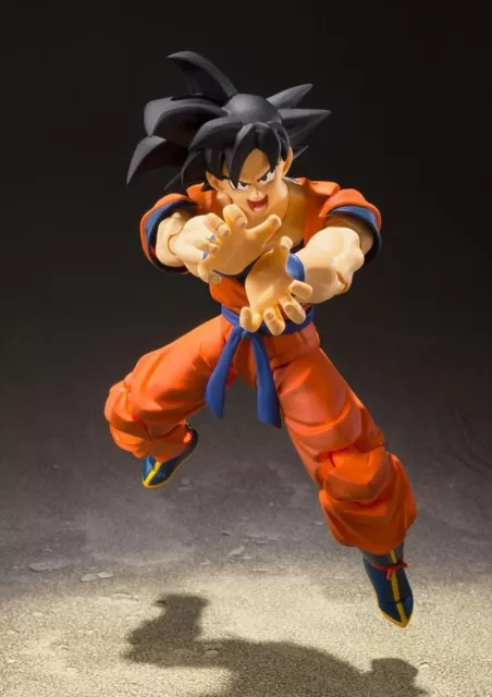 Son Goku Saiyan Raised On Earth Figura 14 Cm Dragon Ball Z Sh Figuarts Re-Issue