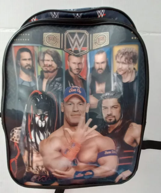WWE Mini Wrestling Lunch Box John Cena, Reigns, Rollins, Balor WWF 2017 See  Pics