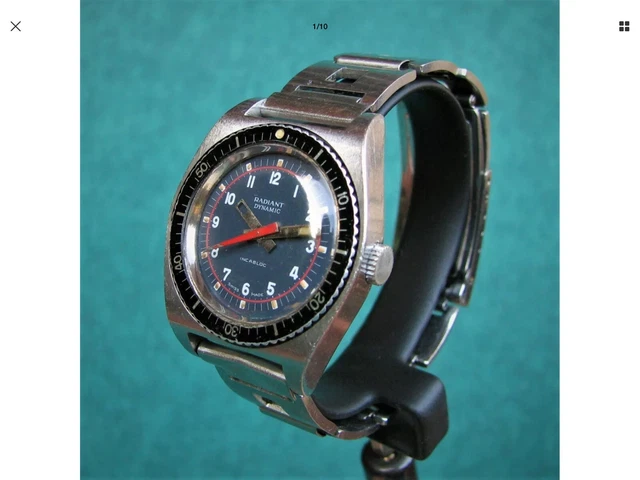 MONTRE RADIANT DE Plongee Mecanique Annee 60 Vintage Collection