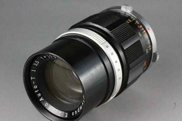 Olympus E. Zuiko Auto-T F/3.5 100mm Mf pour Stylo F Pieds Fv #381