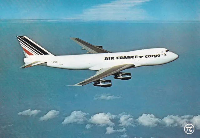 Air France Cargo - Boeing 747 - F-Bpvr - Cp - Carte Postale