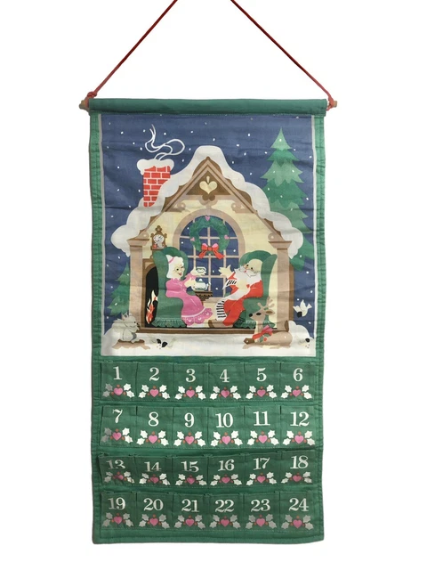 VINTAGE AVON 1987 Countdown to Christmas Advent Calendar NO MOUSE $65.00 -  PicClick