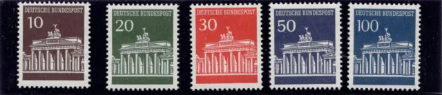 Bund, BRD 1966; Brandenburger Tor; Mi.Nr. 506 / 510; postfrisch