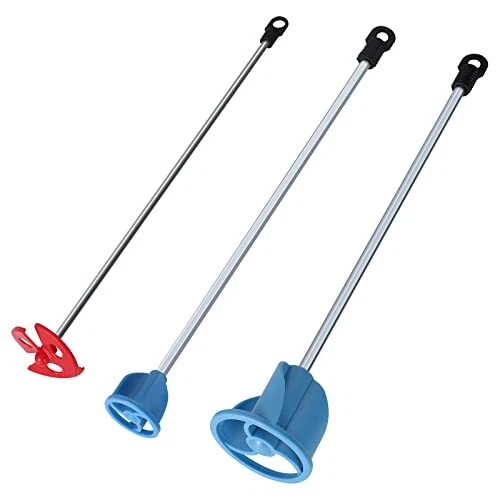 Pack of 3 Paint Epoxy Resin Mud& Ceramic Glaze Mixer Paddle Blades - Power Dr...