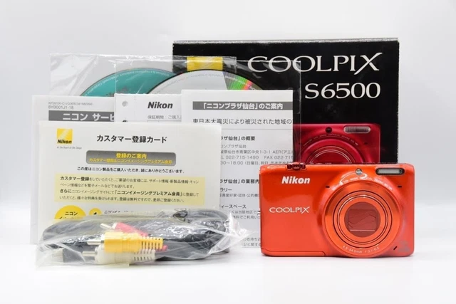 Nikon COOLPIX S6500 オレンジ Nikon COOLPIX S6500 Digital Camera (Orange) 26373 B&H Photo