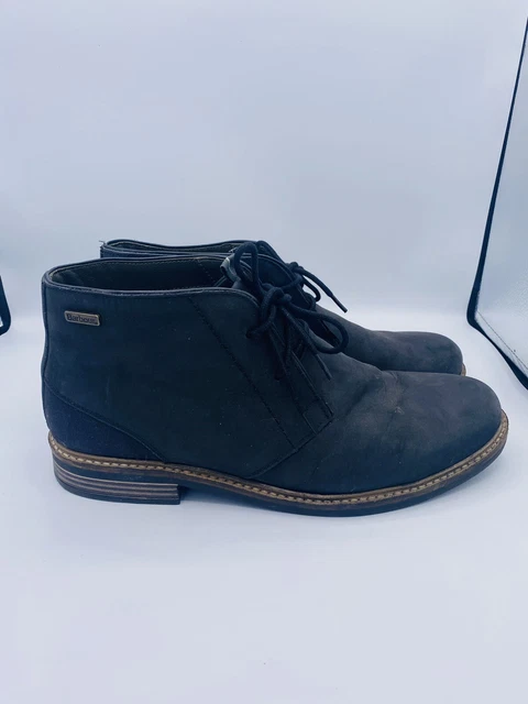 barbour chukka boots navy