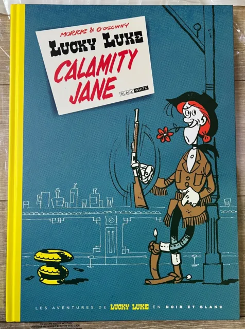 Tl Morris Lucky Luke " Calamity Jane " Ed Black And White Ttbe/Neuf