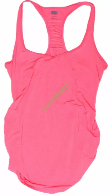 New Old Navy Maternity Workout Stretch Top Women's Hot Pink NWOT Size Medium