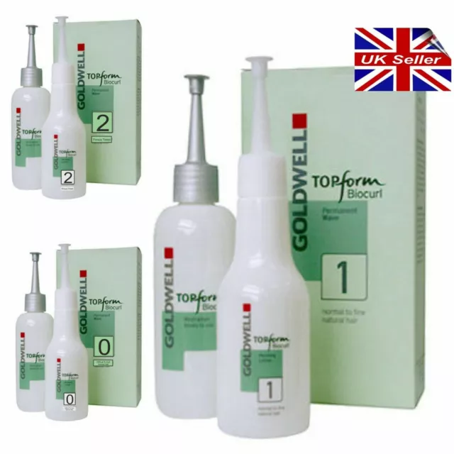 Perm Lotion Kit Bio curl Bio Curl Top Form 0, 1, 2 Includes Neutraliser Goldwell