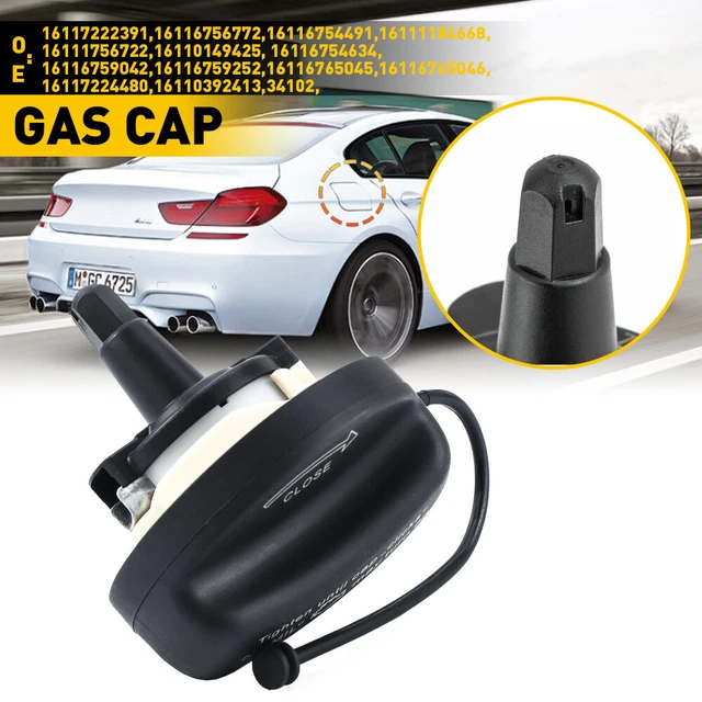 Gas Cap Cover Fuel Filler Tank for BMW E92 E90 E60 E46 X1 X5 X6 Z4 & Mini Cooper