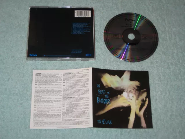 The Cure The Head On The Door early West Germany CD (Fiction, 1985) full-face