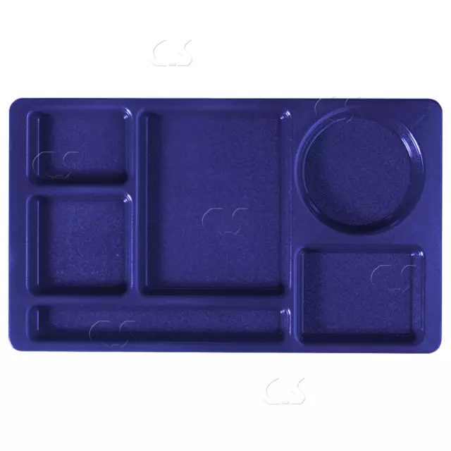 SCHOOL LUNCH TRAYS Blue -- Every 4th Tray is FREE-- Cambro 915CW