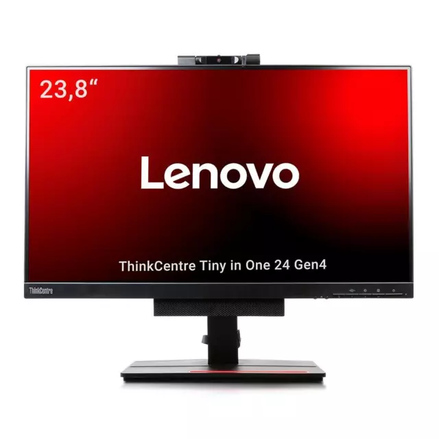 Lenovo ThinkCentre Tiny-in-One 24 Gen4 60,5cm (23,8") TFT-Monitor FULL HD CAM