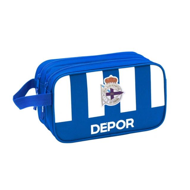 Trousse de Toilette R. C. Deportivo de La Coruña Bleu Blanc