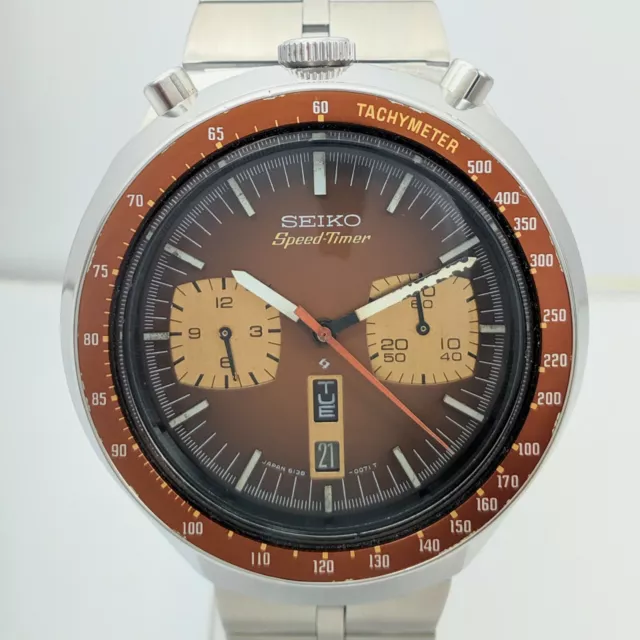 Seiko bullhead hotsell speedtimer