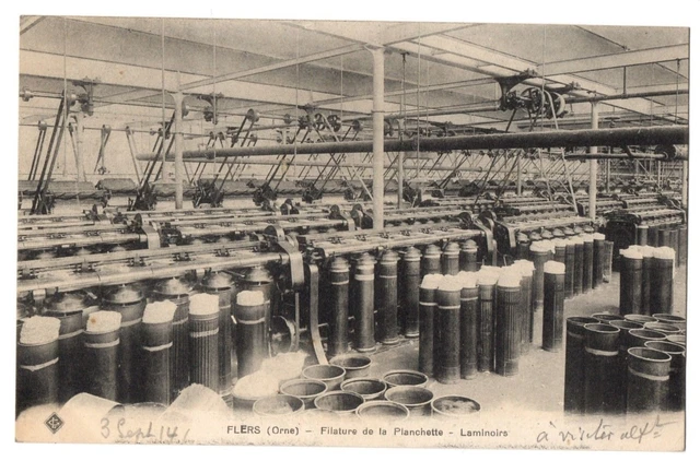 CPA 61 - FLERS (Orne) - Filature de la Planchette - Laminoirs