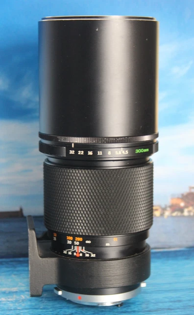 OLYMPUS OM-SYSTÈME E. Zuiko Auto Conquest Auto-T 1:3 .5 3.5 135mm 135 MM EUR 120,00 - FR