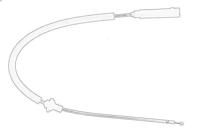 Câble Déverrouillage Capot Be In Your Mind - Compatible Mercedes Sprinter Et BMW Série 1/3 | 51237060529
