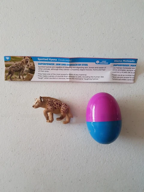 CADBURY YOWIE SPOTTED Hyena Animals With Super Powers Figure Figurine