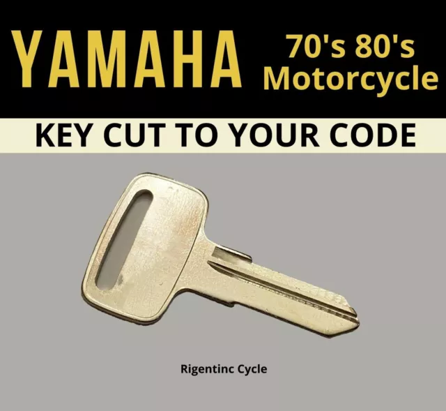 Yamaha RD400 LB80 XS650 XS850 QT50 XC125 Riva Made to order Key 3401-3450