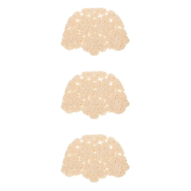 3 Count Chapeau Au Crochet Pour Femme Fait À La Main Printemps Et Automne