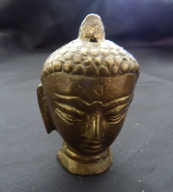 Petit Portefeuille Décor Pharaon En Faux Cuir Marron - Occasion, Quelques Traces