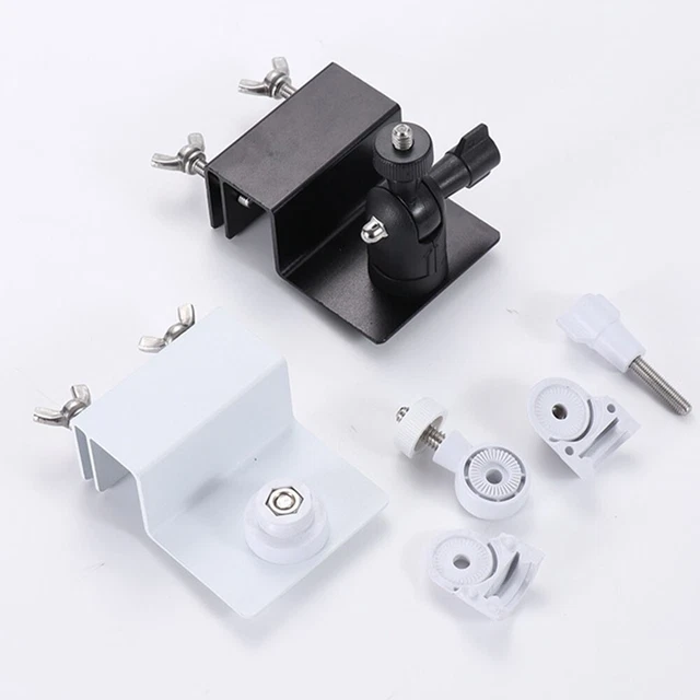 Supporto sorveglianza nero bianco adattatore crema per SecurityCameras Gosse