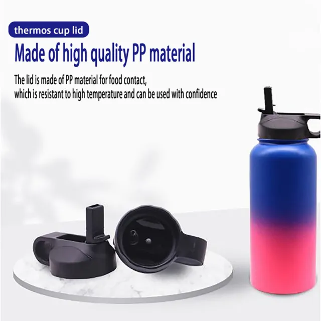 Portable Replace Space Jug Straw Lid For Sport Water Bottle Wide Mouth BottYB