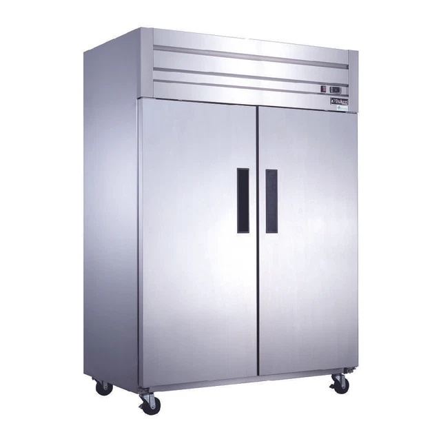 D55AF Commercial Upright Reach-in Refrigerator made by stainless steel
