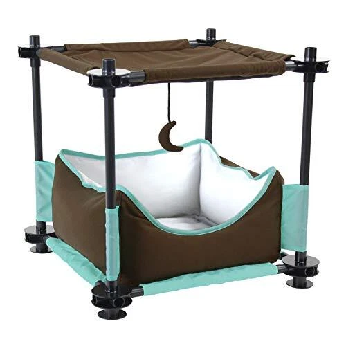Kitty City Claw Indoor and Outdoor Mega Kit Cat Furniture Cat Sleeper Outdoor...