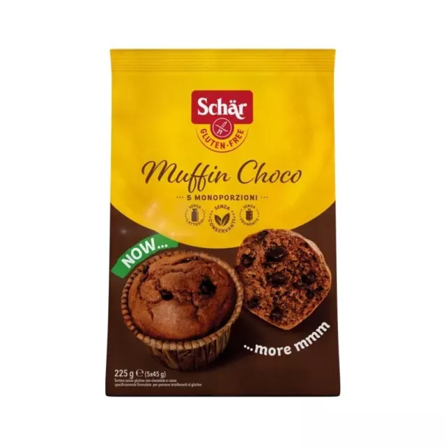 SCHAR Muffin Choco - Gluten Free Muffins 225 g