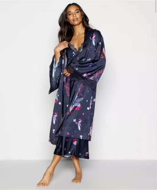 Ted baker navy dressing gown hotsell